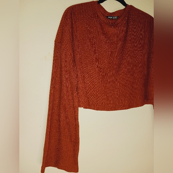 Shein Crop Sweater Long Sleeve XL - Picture 3 of 4